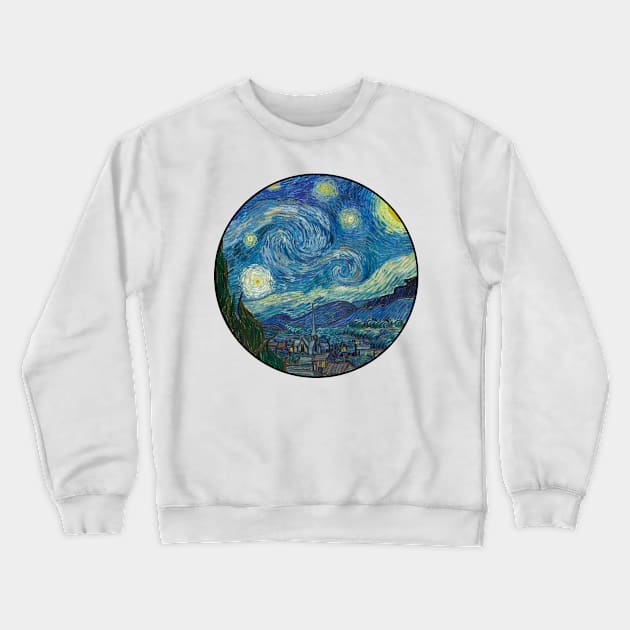 Van Gogh Crewneck Sweatshirt by Bethany-Bailey